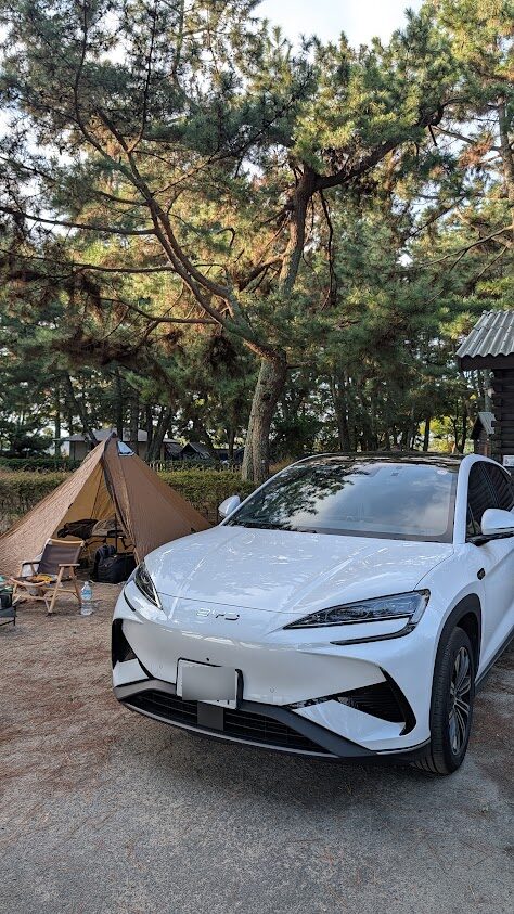 SEALION7とテント