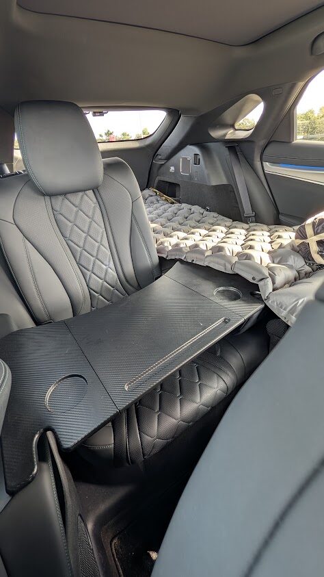 SEALION7の後部座席レイアウト