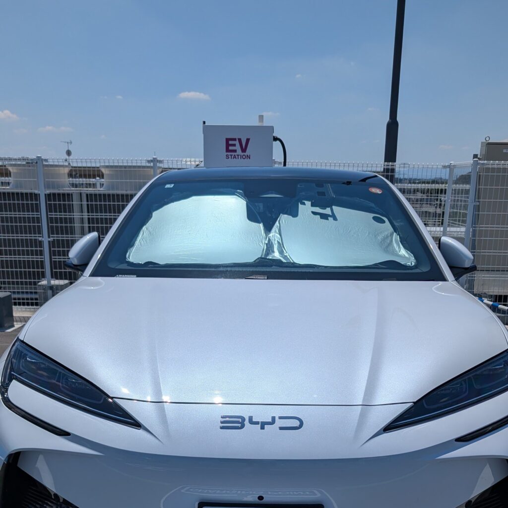 AliExpresで購入したサンシェード