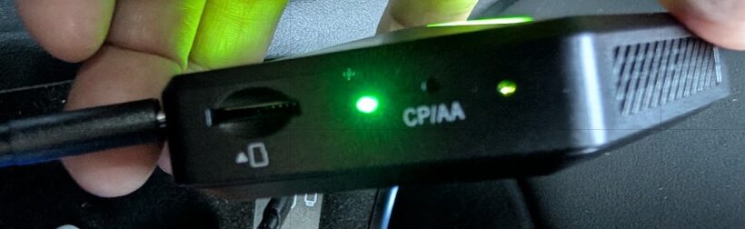 ATOTO CB7 ProのCarplayモードランプ