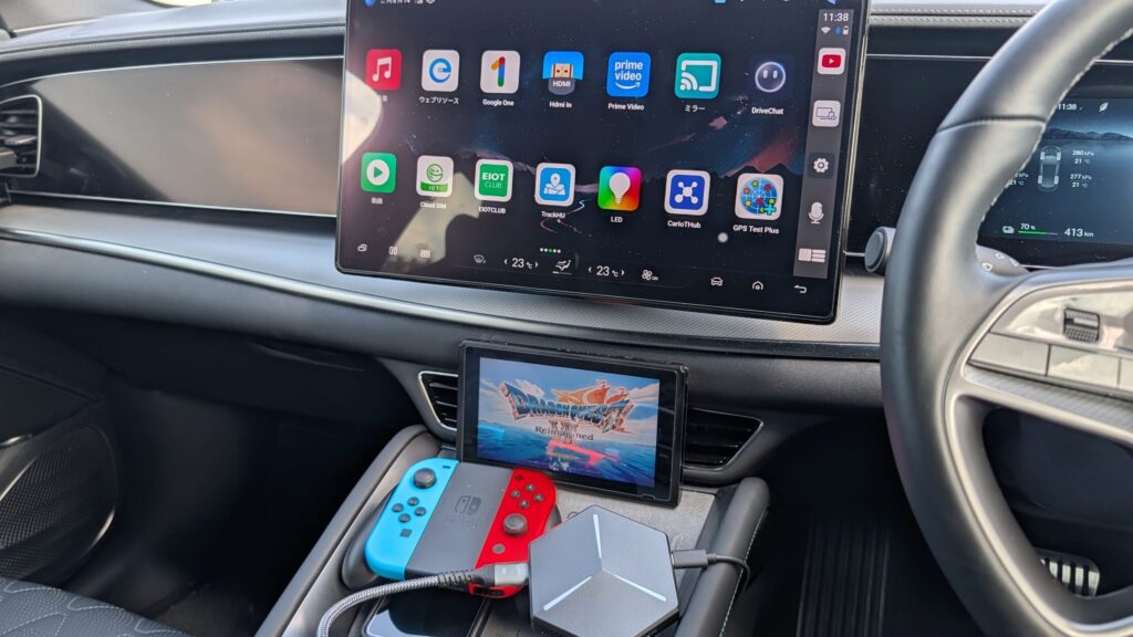 ATOTO CB7 Proの特徴であるHDMI入出力が便利