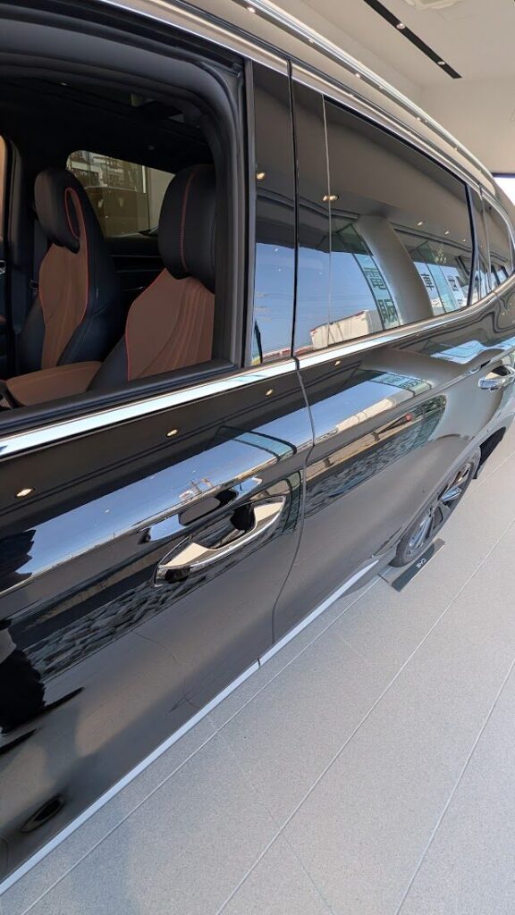 BYD SEALION６のドアノブは非収納式