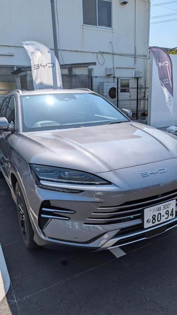 BYD SEALION６を試乗させてもらいました。